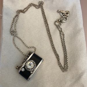 Fossil Camera Necklace